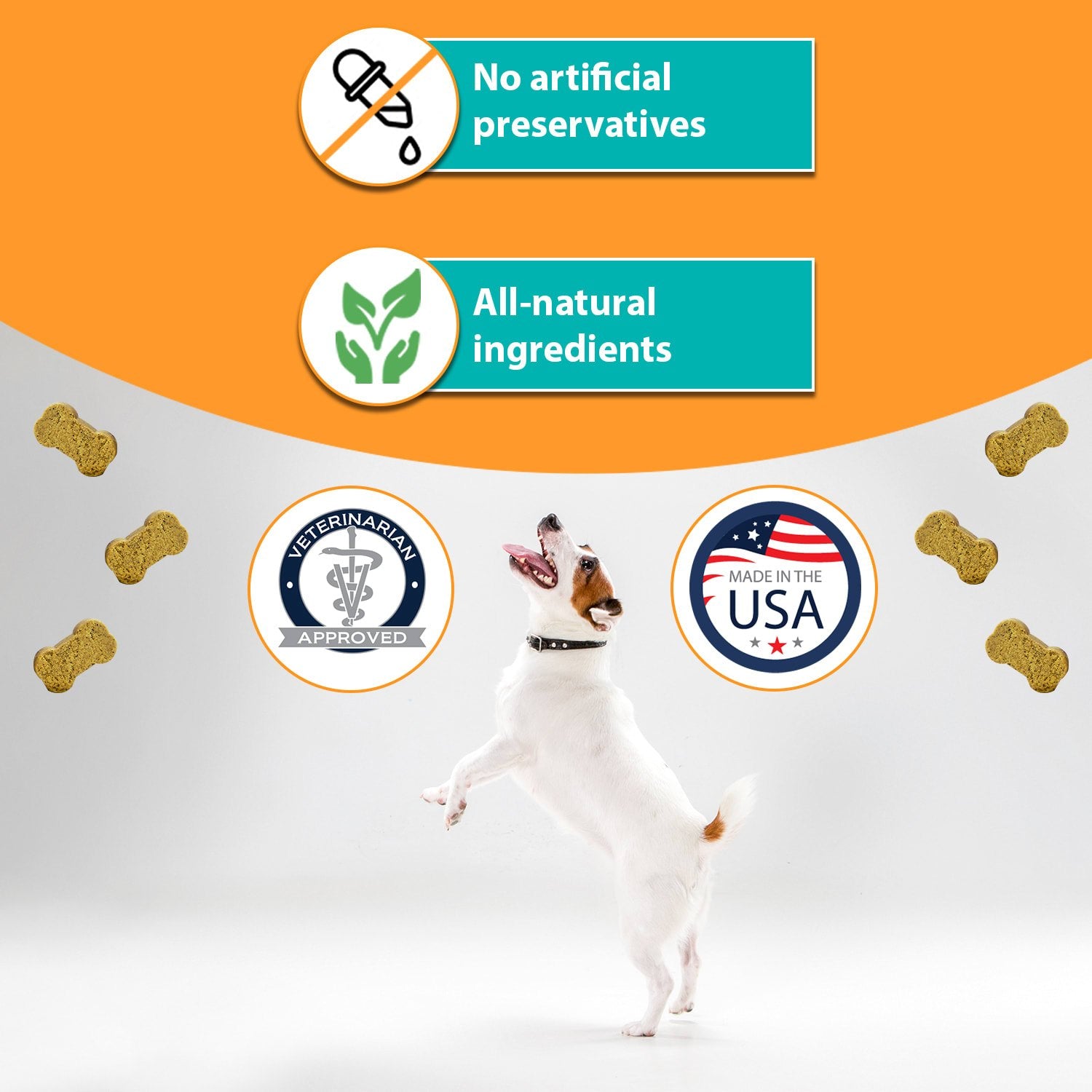 RestoraPet Allergy, Itch & Immune Support Chews - 60 Count - Bacon Flavor