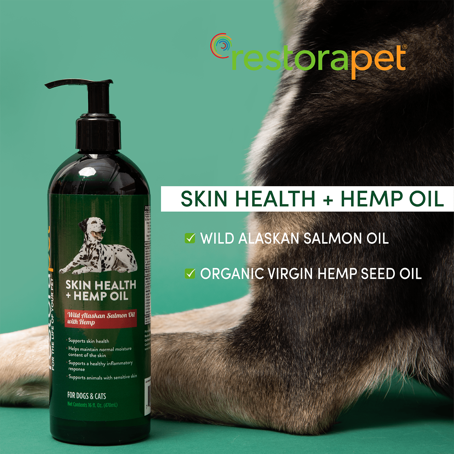 RestoraPet Skin Health Plus Oil