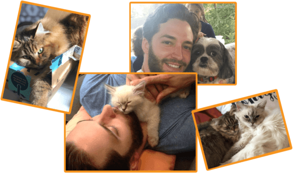 brian and his pets