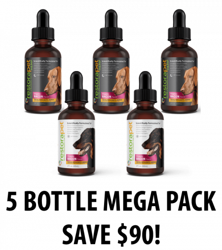 RestoraPet 5 Bottle MegaPack discount